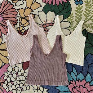 Set of 3 Neutral Tanks